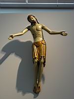 Statue - Vierge et St Jean pleurant, et Christ de deposition - Christ (07)